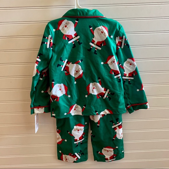 NWT Carter's 2 piece Santa Pajamas size 2T - Picture 2 of 8